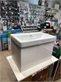 Aquaton Асти 70 BD 1A263001AXD70 Тумба с умывальником (Santek 1.WH50.1.628 АДРИАНА умывальник 70 см), белый/ясень 1A263001AXD70 - фото 52674