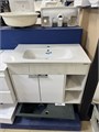 Акватон 1A237401FAX10 Тумба под раковину Флай 80 белый /Дуб Крафт плюс Roca Victoria 80 32799C000 Раковина мебельная 80х45 см 1A237401FAX10 - фото 52923