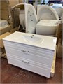 IDDIS Oxford OXF10W1i95 Тумба напольная с умывальником (0131000i28), 100 см, белая. Размер: 1003х465х810мм OXF10W1i95\\ - фото 53402