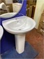 Jacob Delafon PATIO E4158NG-00 умывальник  /55x45/ (бел) +  Jacob Delafon Kandel E1403-00 Пьедестал E4158NG-00 - фото 53789