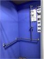 LEHNEN CONCEPT PRO L30231271 L30231271 поручень с держателем для душа, левый 762 x 762 x 1100 мм L30231271 - фото 54571