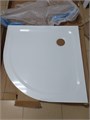 Ravak Elipso Pro Chrome 80 BD XA244401010 Душевой поддон, литой мрамор, экстраплоский. 80х80 см. BD XA244401010 - фото 55261