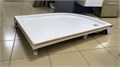 BANDHOURS ALBA L Поддон акриловый низкий 120х80 см, четверть круга ALBA L 120*80