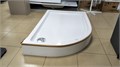 BANDHOURS ALBA L Поддон акриловый низкий 120х80 см, четверть круга ALBA L 120*80