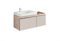 KERAMAG CITTERIO 835420000KERAMAG тумба под раковину /118,4х55,4х50,4/(светлый дуб). 835420000KERAMAG