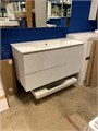 IDDIS Bild 100 BD BIL10W0i95 Тумба подвесная, 100 см, белый + Sanovit SHARP 14105-KL Раковина-столешница 105 cm (196393) BIL10W0i95 - фото 58105