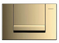 GEBERIT TANGO 115.760.45.1 Смывная клавиша  (один режим слива, механическое, золото) 115.760.45.1 - фото 58291