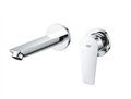 Grohe BauEdge 2020  20474001 Смеситель для раковины, на 2 отверстия, настенный монтаж, хром 20474001