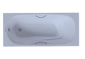 AQUATEK AQ8050FH-00 ГАММА ванна чугунная эмалированная 1500x750 в комплекте с 4-мя ножками и 2-мя ручками AQ8050FH-00