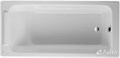 Ванна JACOB DELAFON PARALLEL (170*70) BD E2947-S-00 (белый, перелив стандарт) с ножками E4113-NF в комплекте E2947-S-00 \