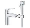 Grohe Eurosmart 23124003 Смеситель для раковины с гиг. душем, хром 23124003
