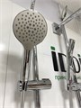 AmPm X-Joy F0785A700  душ.система: см-ль-полка д/ванны/душа, душ.штанга, верхн. душ 220мм, ручн.душ, хром F0785A700  \