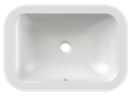 Jacob Delafon VOX EYB102-00 раковина полувстраиваемая для установки сверху 56х39х13 см EYB102-00