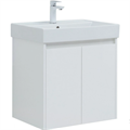 Aquanet Nova Lite Тумба 60 см, 2 дв. цв. бел. глянец (298847) + Jacob Delafon Vivienne 60 BD EXBH112-00 Керамическая раковина, белый 298847