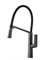 Haiba HB73827-3 Смеситель для кухни гибкий, графит HB73827-3