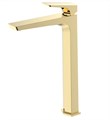 Haiba HB11726-5 Смеситель для раковины, высокий, золото HB11726-5