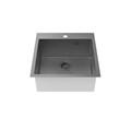 IDDIS Haze HAZ49GMi77 Мойка 490*510, нерж. сталь, графит. HAZ49GMi77