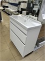 Тумба с умывальником IDDIS Zodiac ZOD8CBFi95 напольная 80 см, белая ZOD8CBFi95