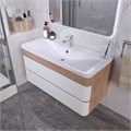 Madera Adel 100 Раковина мебельная, иск камень, белый 100х45,5 см Adel 100
