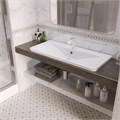 Madera Adel 100 Раковина мебельная, иск камень, белый 100х45,5 см Adel 100