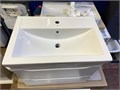Iddis Sky 70 BD SKY70W0i95 Подвесная тумба, белый + Kirovit Фостер 70 FSR 70 Умывальник мебельный, белый SKY70W0i95