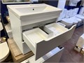 Iddis Sky 70 BD SKY70W0i95 Подвесная тумба, белый + Kirovit Фостер 70 FSR 70 Умывальник мебельный, белый SKY70W0i95