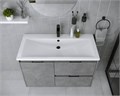 Madera Alice 90 Раковина мебельная, иск камень, белый 90х48 см 14297