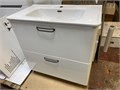 Тумба с умывальником IDDIS Brick BRI80WFi95K, напольная, 80 см BRI80WFi95K