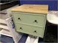 IDDIS Torr BD60Gr Подвесная тумба со столешницей, 60 см, зеленый ОБРАЗЕЦ BD60Gr