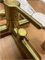 Смеситель для ванны с душевым набором IDDIS Aiger AIGMG00i02WA золотой матовый AIGMG00i02WA