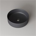 Умывальник накладной IDDIS Ray RAYGM03i27 серый матовый. RAYGM03i27