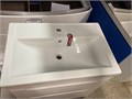 Iddis Sky 70 BD SKY70W0i95 Подвесная тумба, белый + Kirovit Фостер 70 FSR 70 Умывальник мебельный, белый 14360
