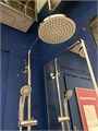 SMARTsant Смарт-Инлайн SM1509AA душевая система со смесителем для душа, шланг 150 см, ручной душ D80 3 режима, держатель, хром. SM1509A