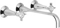 Nobili BD CP298/T3CP Carlos Primero T3 Смеситель для раковины настенный (хром) CP298/T3CP