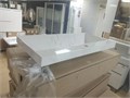 Марко Слим 90 Раковина из литьевого мрамора, белый мрамор 50209001