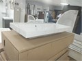 Марко Слим 90 Раковина из литьевого мрамора, белый мрамор 50209001