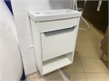 Aquaton Хоуп 40 BD 1A287101HP2B0 Тумба под раковину, белый + Santek 1WH302500 Умывальник Миранда 40 1A287101HP2B0