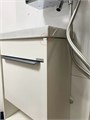 Aquaton Хоуп 40 BD 1A287101HP2B0 Тумба под раковину, белый + Santek 1WH302500 Умывальник Миранда 40 1A287101HP2B0