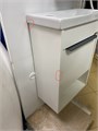 Aquaton Хоуп 40 BD 1A287101HP2B0 Тумба под раковину, белый + Santek 1WH302500 Умывальник Миранда 40 1A287101HP2B0