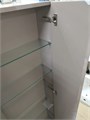 Scavolini lagu Пенал 50 см для ванной, лакированный, глянцевый, серая тундра 14398