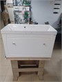 IDDIS Rise BD RIS90W0i95 Тумба подвесная, белая, 90 см плюс Марко 50209001 Раковина Слим 90 (Белый мрамор) 14399