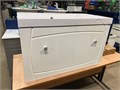 IDDIS Rise BD RIS90W0i95 Тумба подвесная, белая, 90 см  + Марко 50209001 Раковина Слим 90 (Белый мрамор) RIS90W0i95