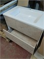Style Line 19584 ПАЛЕРМО Тумба подвесная 80/2 ТЕРРА с раковиной Modul 80 14411
