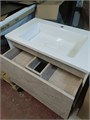 Style Line 19584 ПАЛЕРМО Тумба подвесная 80/2 ТЕРРА с раковиной Modul 80 14411