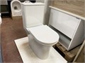 AZARIO FRENTO AZ-2311 Унитаз напольный  безободковый в комплекте с бачком  и сиденьем микролифт. Размер  650x340x770 мм (2 места) AZ-2311