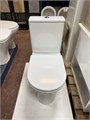 AZARIO FRENTO AZ-2311 Унитаз напольный  безободковый в комплекте с бачком  и сиденьем микролифт. Размер  650x340x770 мм (2 места) AZ-2311