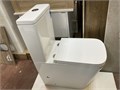AZARIO Квадро AZ-2175 унитаз напольный, безободковый с сиденьем  микролифт из полипропилена AZ-2175