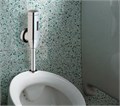KWC iqua Настенный бесконтактный сенсорный кран для писсуара, хром 14442