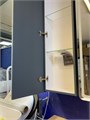 Style Line 29790 ЛАЙТ БОКС Пенал 01 (36*18*120 см) ГРАФИТ СОФТ, с подсветкой. 14451