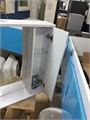 Style Line Агава 29200 Шкаф зеркальный 60 см с подсветкой, выключателем и розеткой, белый 29200